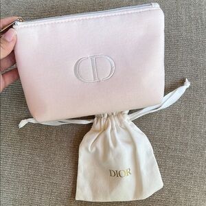 Dior Pink Cosmetic Bag bundle